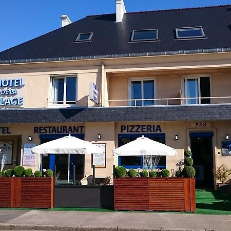 Hotel De La Plage Quineville Экстерьер фото
