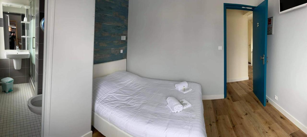Hotel De La Plage Quineville Экстерьер фото