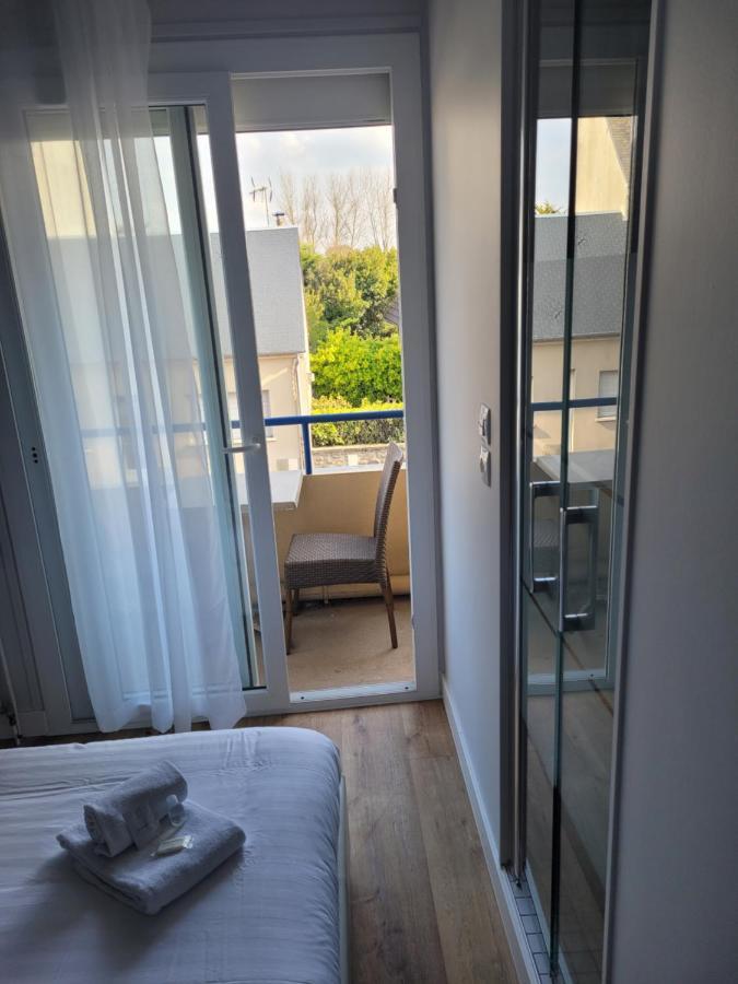 Hotel De La Plage Quineville Экстерьер фото